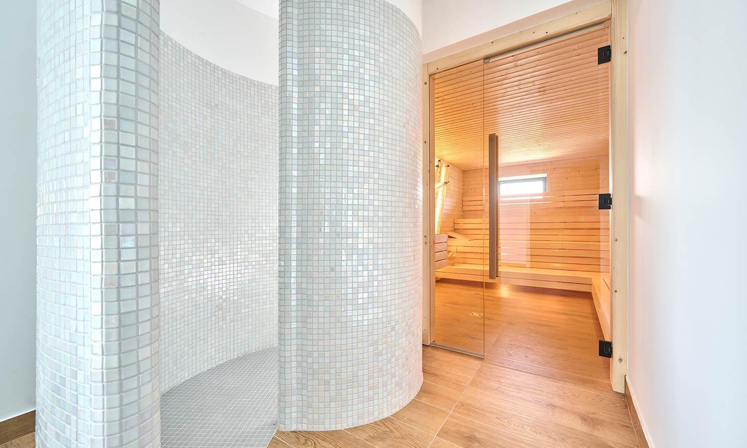 Aminess Style Glamping Villas & Holiday Homes Atea Njivice Exterior foto A modern Finnish sauna