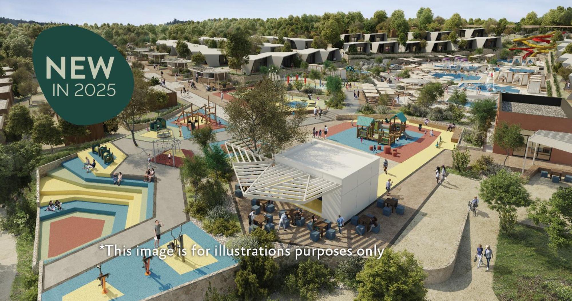 Aminess Style Glamping Villas & Holiday Homes Atea Njivice Exterior foto Artist's impression of the proposed National Children's Museum